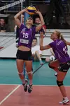 These 5 volleyball warmup drills for setting help improve jump set timing and precision along with back setting accuracy and controlling the ball to the target.