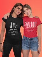 ACE-and-SIDEOOUTt-shirt-mockup-of-two-smiling-women