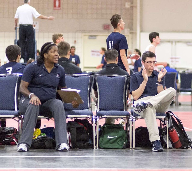 Volleycats Elite VBC Club Director April Chapple, An Asst. Coach for the High Performance Girls Select Continental Team at the USA Volleyball High Performance Championships July 14-24 in Fort Lauderdale, FLA.