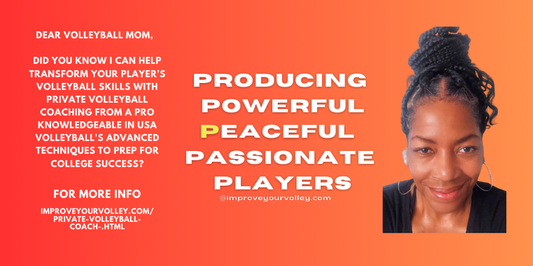 Dear Volleyball Mom, 
Do You Know What Sets My Private Volleyball Training Apart From Anyone In Vegas?
I invite You to read what my private volleyball training mission says before considering hiring me as a private volleyball coach because I'm not available for everyone.