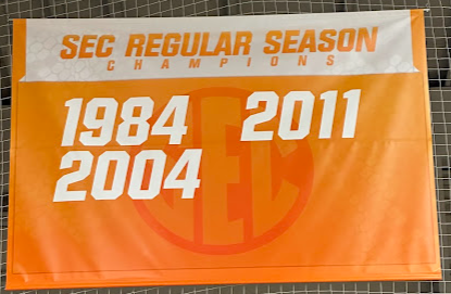 How many SEC Regular Season Champion titles has April Chapple helped the Lady Vols win? Of the 5 total SEC Regular Season Champion teams in Tennessee women's volleyball program history I've been on three of those teams ..in 1981, 1982 and 1984.