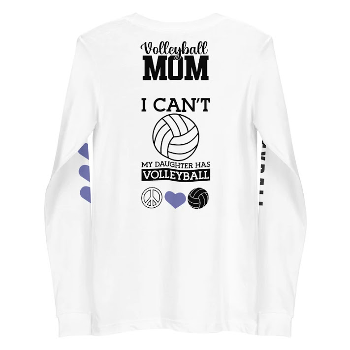 Although these volleyball shirt ideas for moms were designed with volleyball moms and players in mind, their appeal extends far beyond the volleyball court. With its stylish design and motivational messaging, the “Peace Love Volleyball” line has quickly become a favorite for athletes and non-athletes alike.