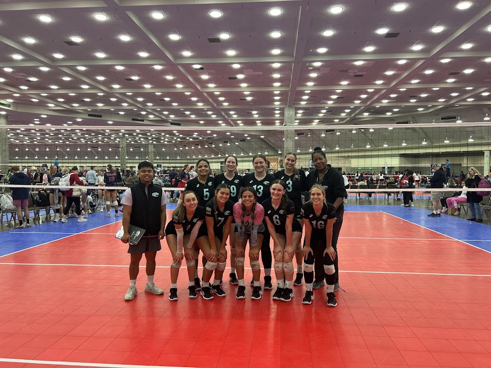 Coach April 18s Head Coach coaching with Asst Coach Kenny Buen Tstreet Las Vegas 17-2s coach at the  18s National Championships in Baltimore May 2024.