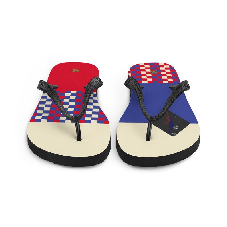 Flip Flop Shop Has red, white and blue Flag of Russia Inspired Slipper Designs by Volleybragswag available now on my ETSY shop!