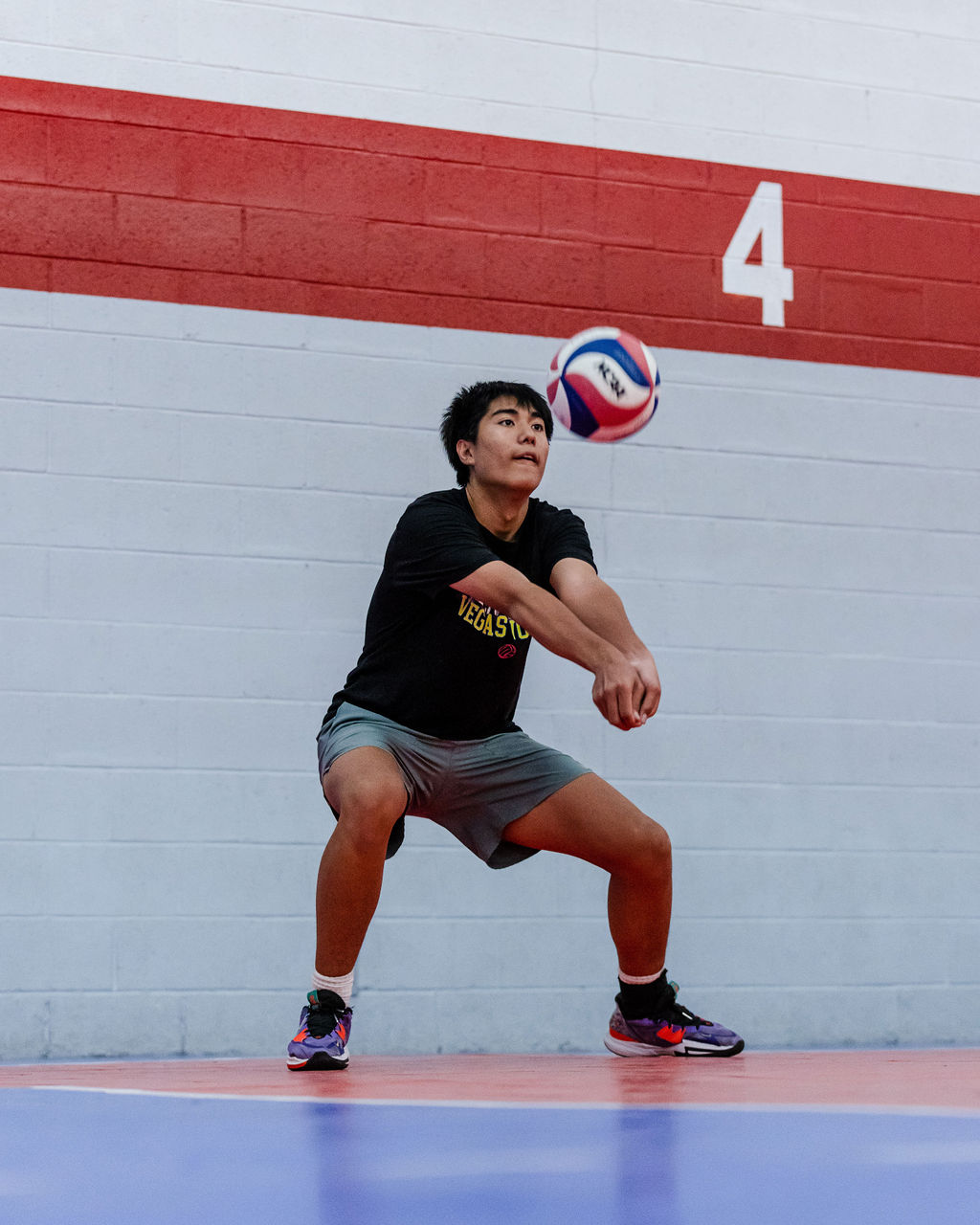 These volleyball passing drills need to be done daily with a goal of at least 250 - 500 reps of various drills to keep you technique and accuracy sharp! (Shots by Shanty)