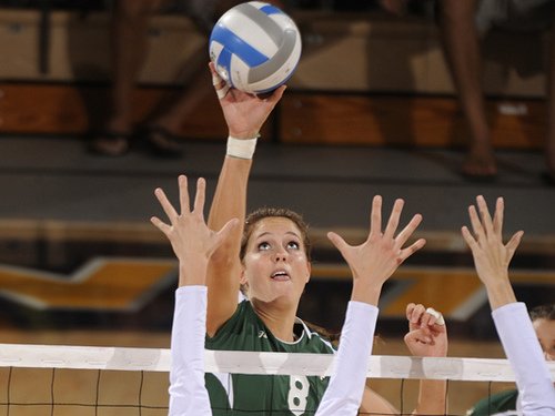 The College Middle Blocker Volleyball Athletes from the Big West Conference Answer Interview Questions - Jennifer Keddy