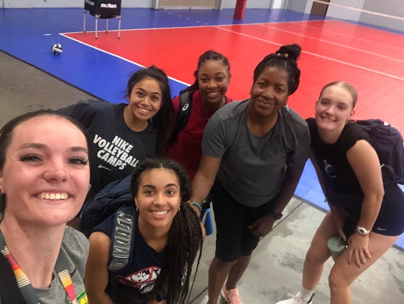 Breakfast Club for College Players- 2023 Kate Prior -BYU, Anu Faitau, Brooklyn Wiedenheft-UC Riverside, 
Sierra Leone-Adams State, Sereniti-UNLV, Sierra Orton-Arkansas Tech