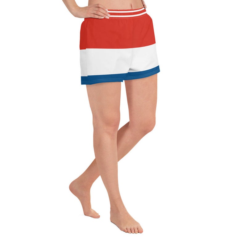 The designs for our Puerto Rico flag inspired sports bra and shorts sets come in amazing patterns and trendy designs which make for really cute volleyball outfits.