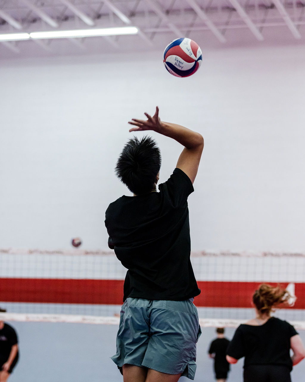 Learn how to serve a floater, also called a standing float serve that's hard for the opposing team to pass because of how the ball floats while crossing the net 