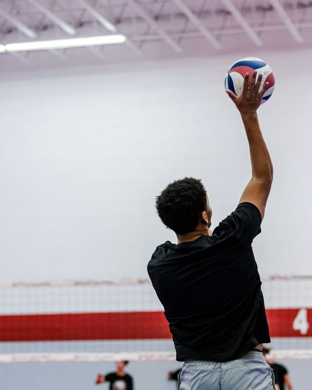 I spend alot of time with my clients, club and college players teaching the correct technique needed to develop a good volleyball serve to score regular aces.