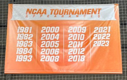 NCAA Appearances - from the time I arrived on campus in 1981 until the time I left it ..each and everyone of my four years (1981, 1982, 1983 and 1984) I played in the season ending NCAA Tournament.