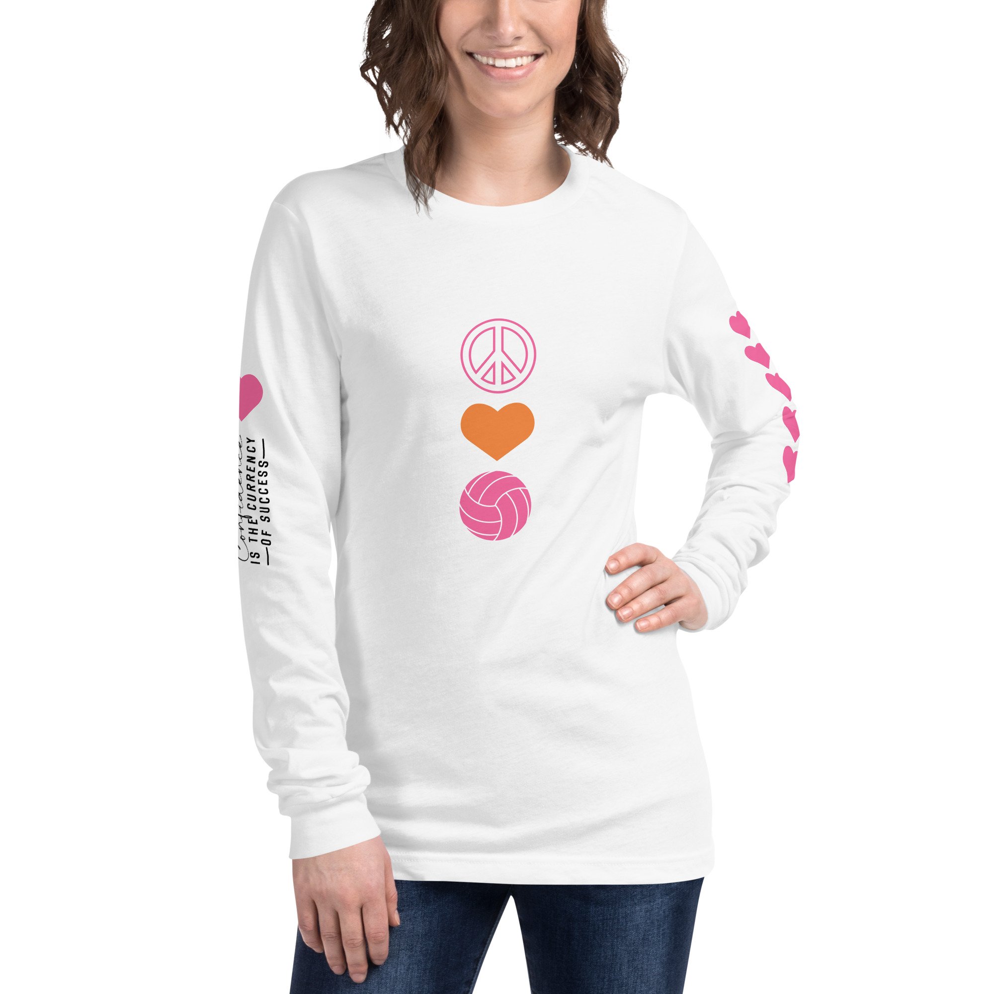 The Perfect Gift: Peace Love Volleyball 
T-Shirt Ideas for Vegas Players, Coaches, and Moms