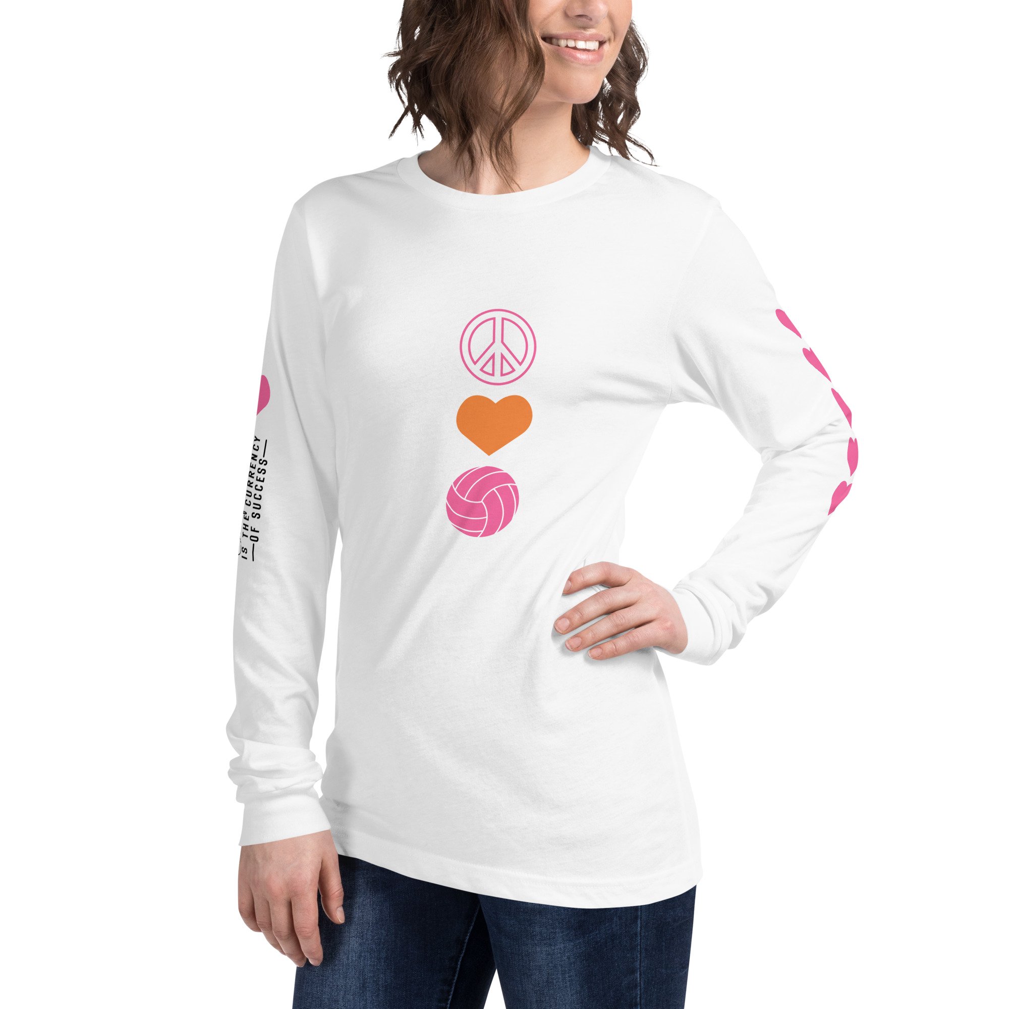 The Perfect Gift: Peace Love Volleyball 
T-Shirt Ideas for Vegas Players, Coaches, and Moms