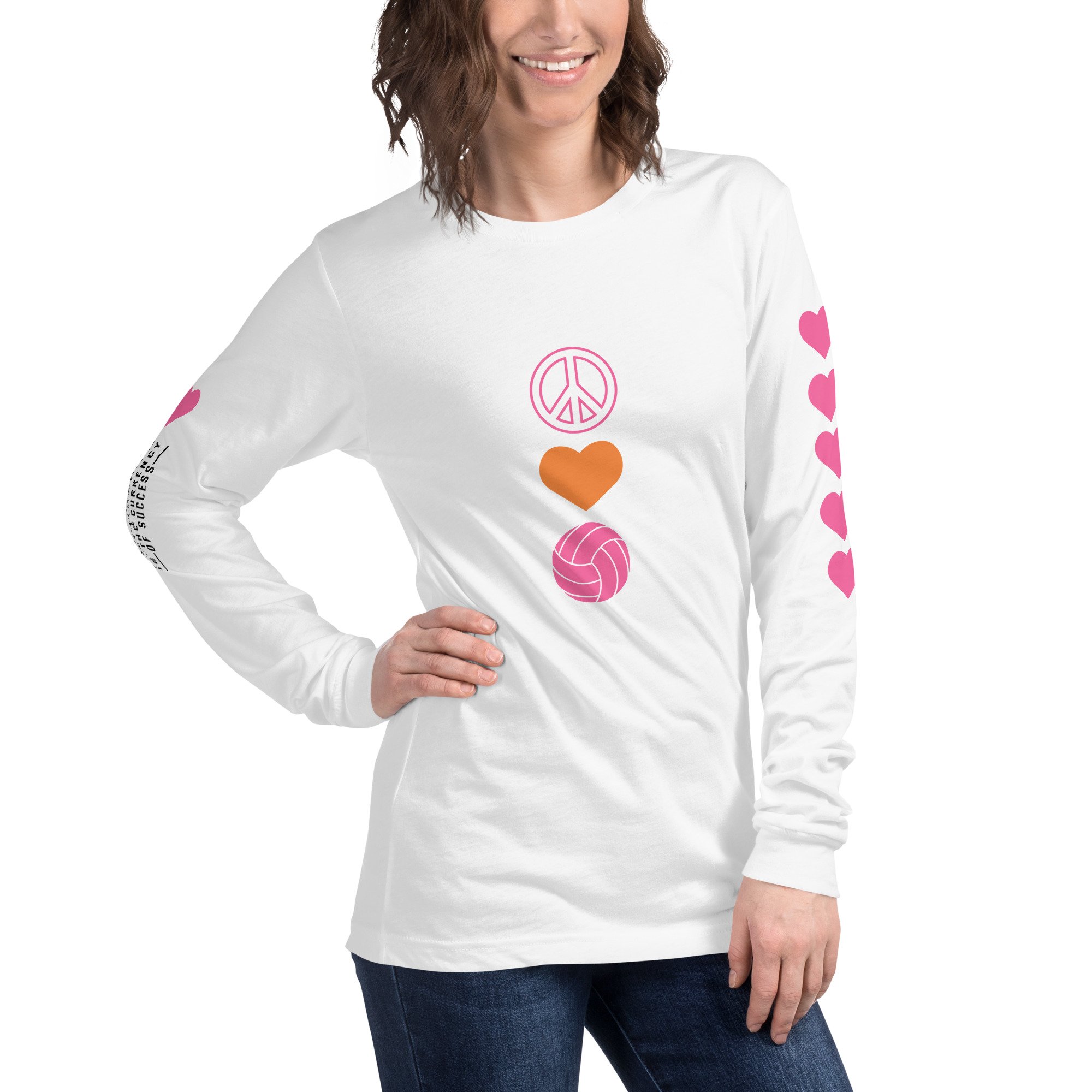 The Perfect Gift: Peace Love Volleyball 
T-Shirt Ideas for Vegas Players, Coaches, and Moms