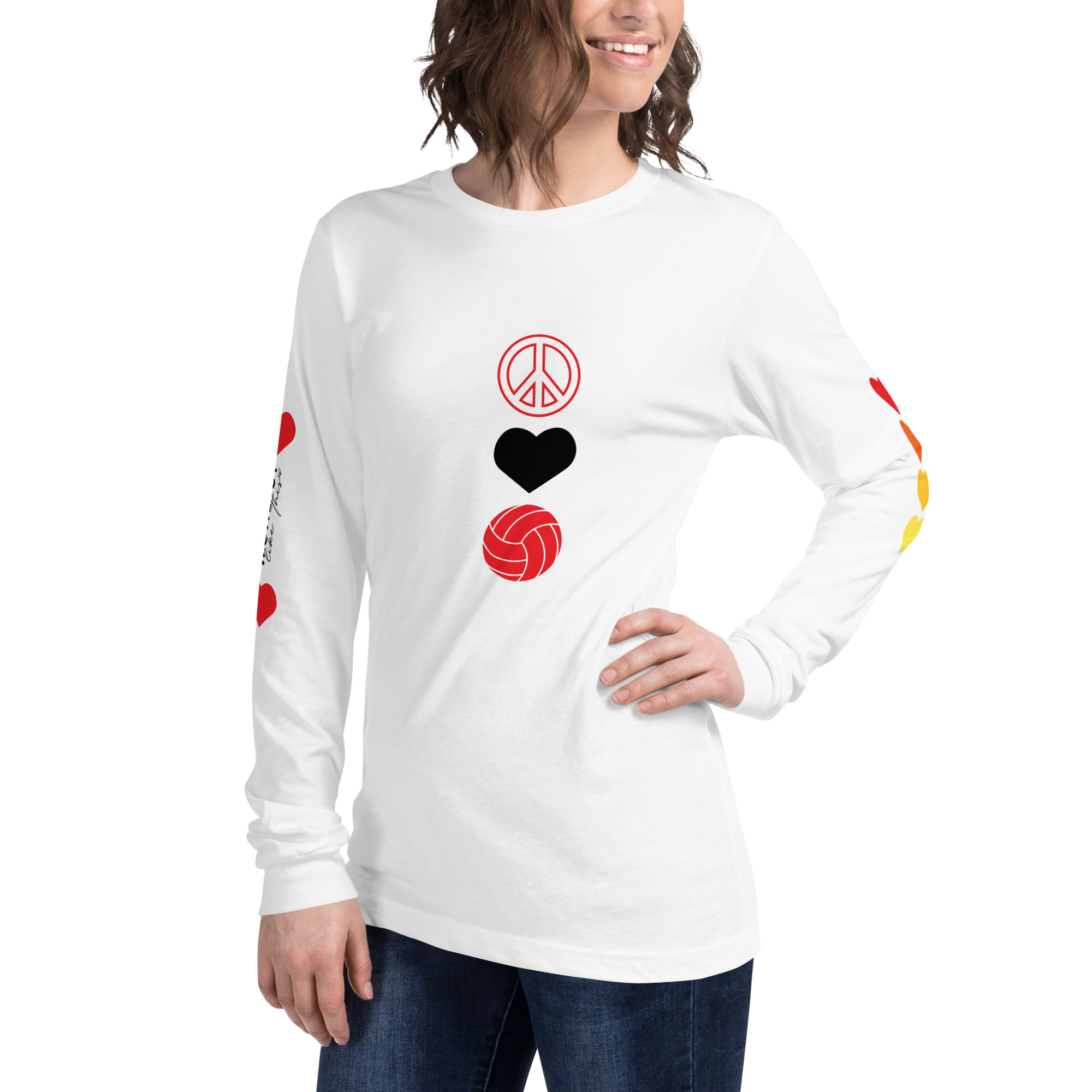 My Peace Love volleyball mom shirts are not just comfortable and stylish - they're a wearable reminder of your incredible dedication.