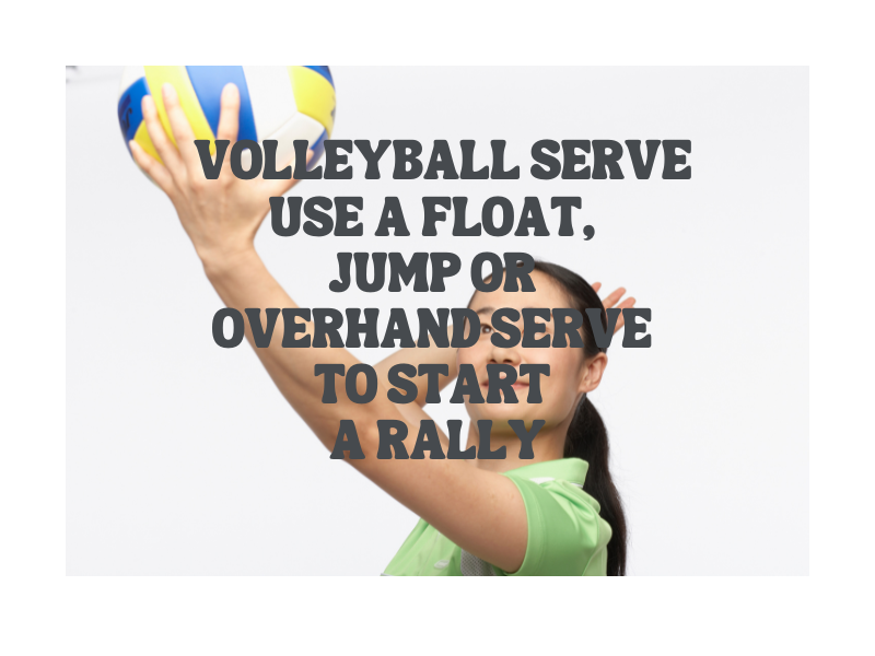 Need help with getting the ball over the net when you serve? Read my article Volleyball Serve: Use A Float Serve or Jump Serve?